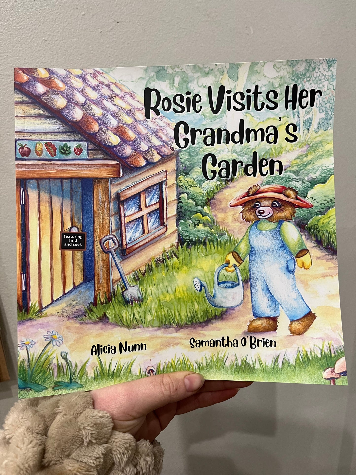 Rosie Visits Her Grandma's Garden
