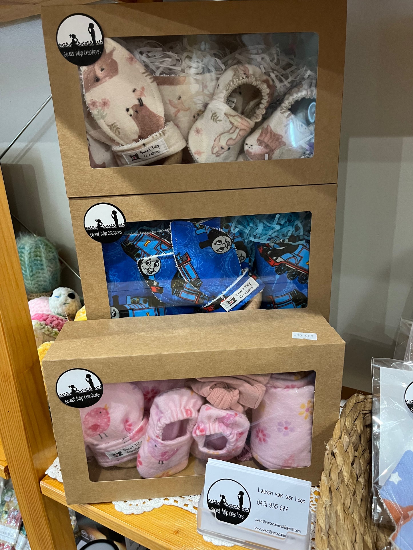 Sweet Tulip Creations- Baby gift boxes and more