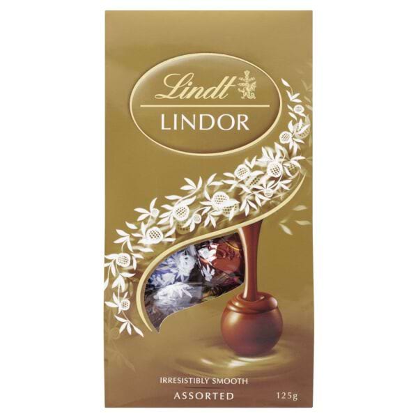 Lindt Chocolate - Assorted 125g Bag